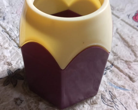 4312 Pencil Pot, Desk Pen Pencil Holder, Makeup Brush Holder, Container Pot for Desk Accessories Supplies Organizer, Home, Office, School Decoration Desktop Decor (1 Pc)