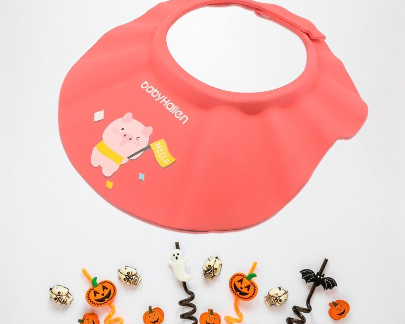 Tear-Free Bath Time: Adjustable Baby Shower Cap (Protects Eyes & Ears)