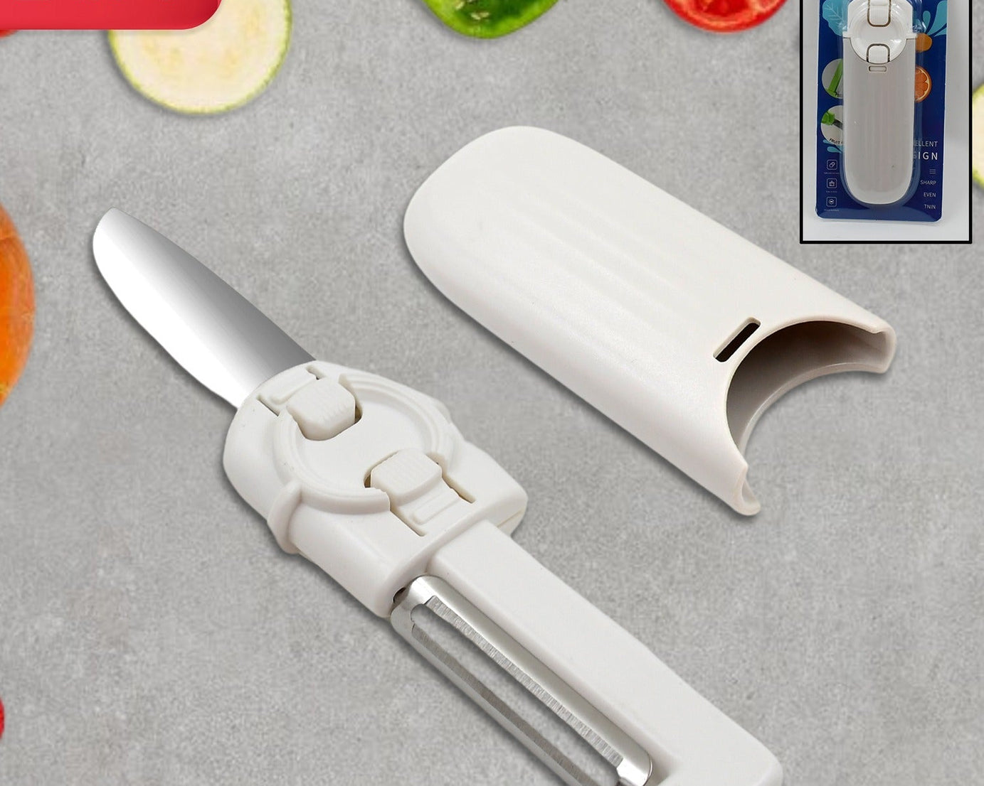 2-in-1 Knife and Peeler