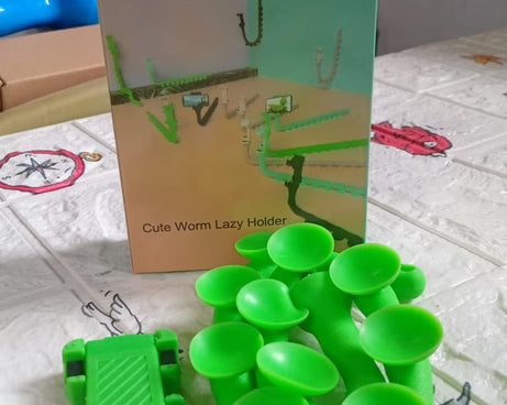 Mobile Phone Holder Multi-Functional Cute Warm Snake Holder