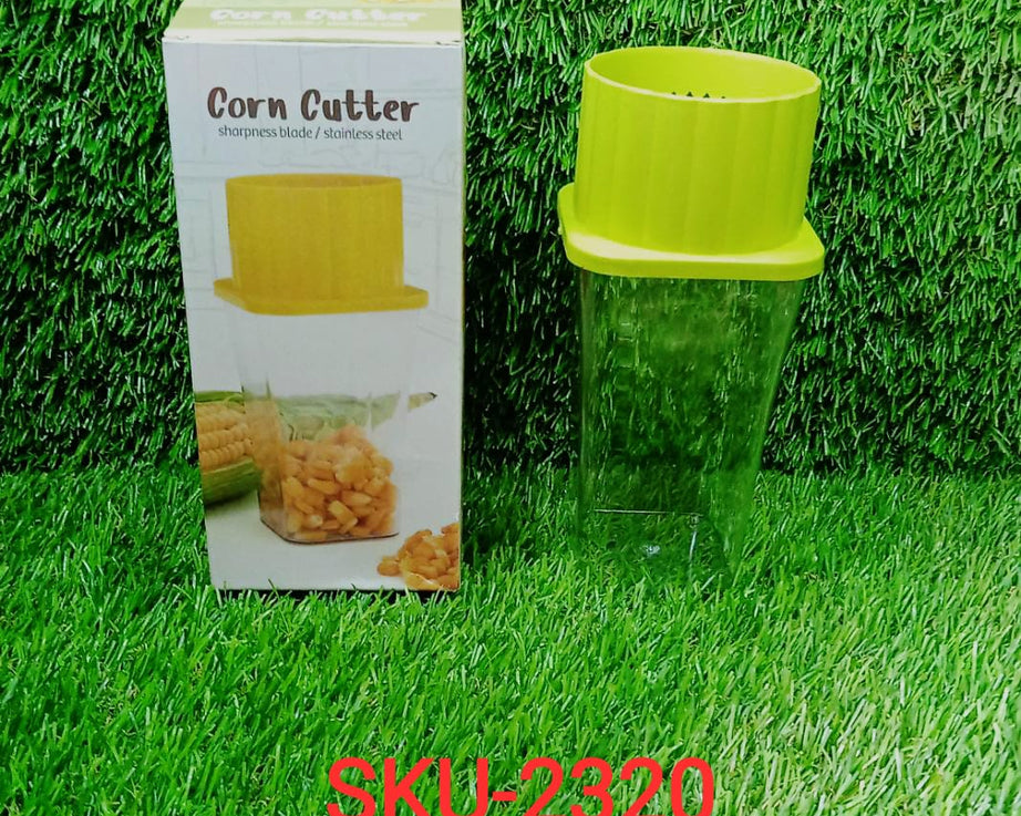Plastic corn cob stripper