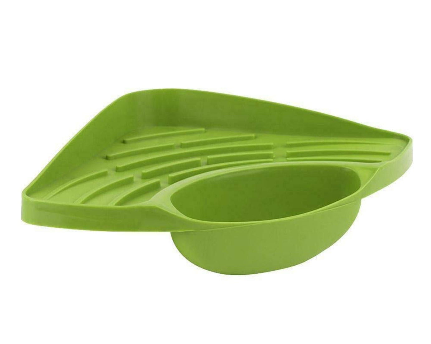 Corner sink strainer for wash basins