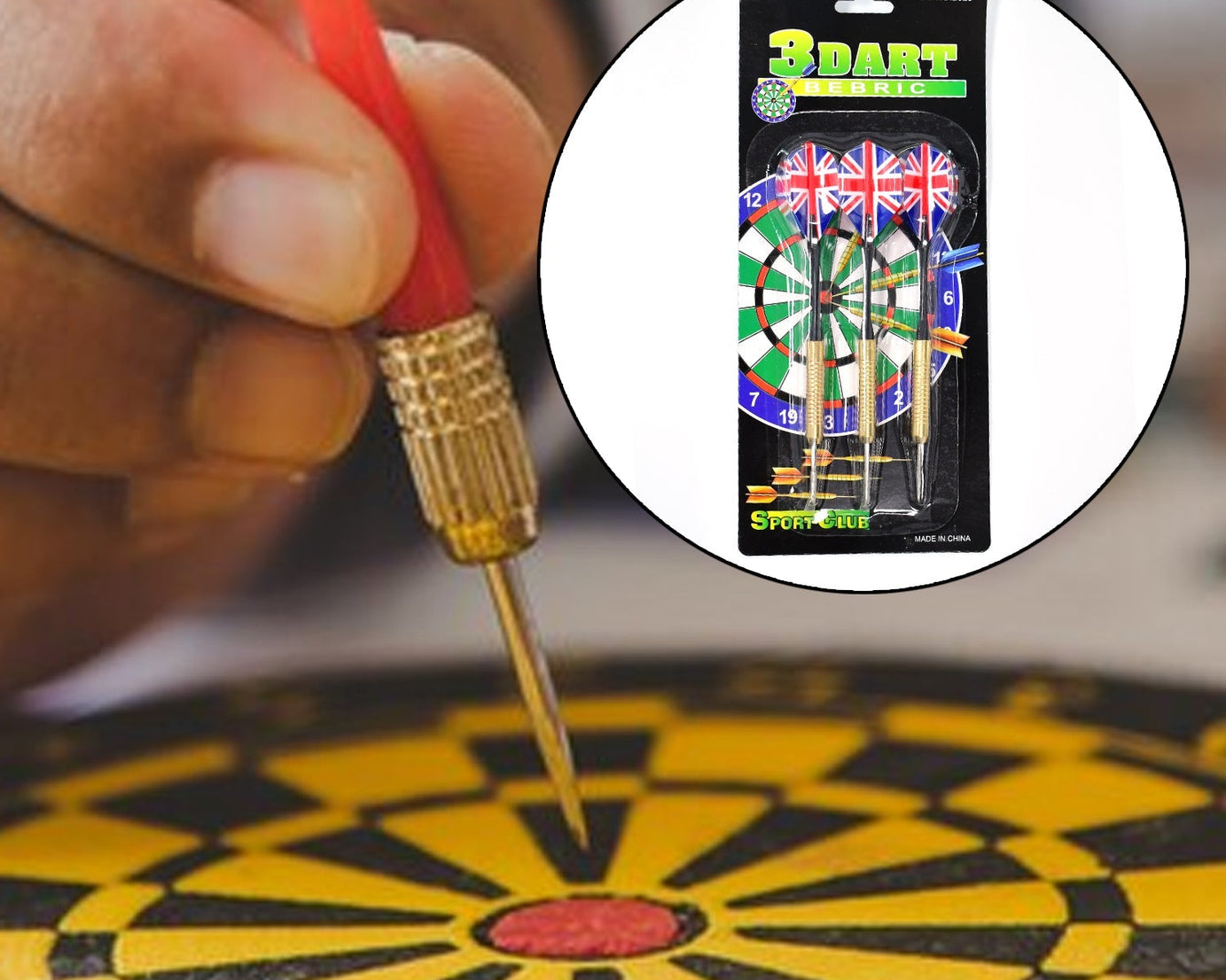 Big darts for board game