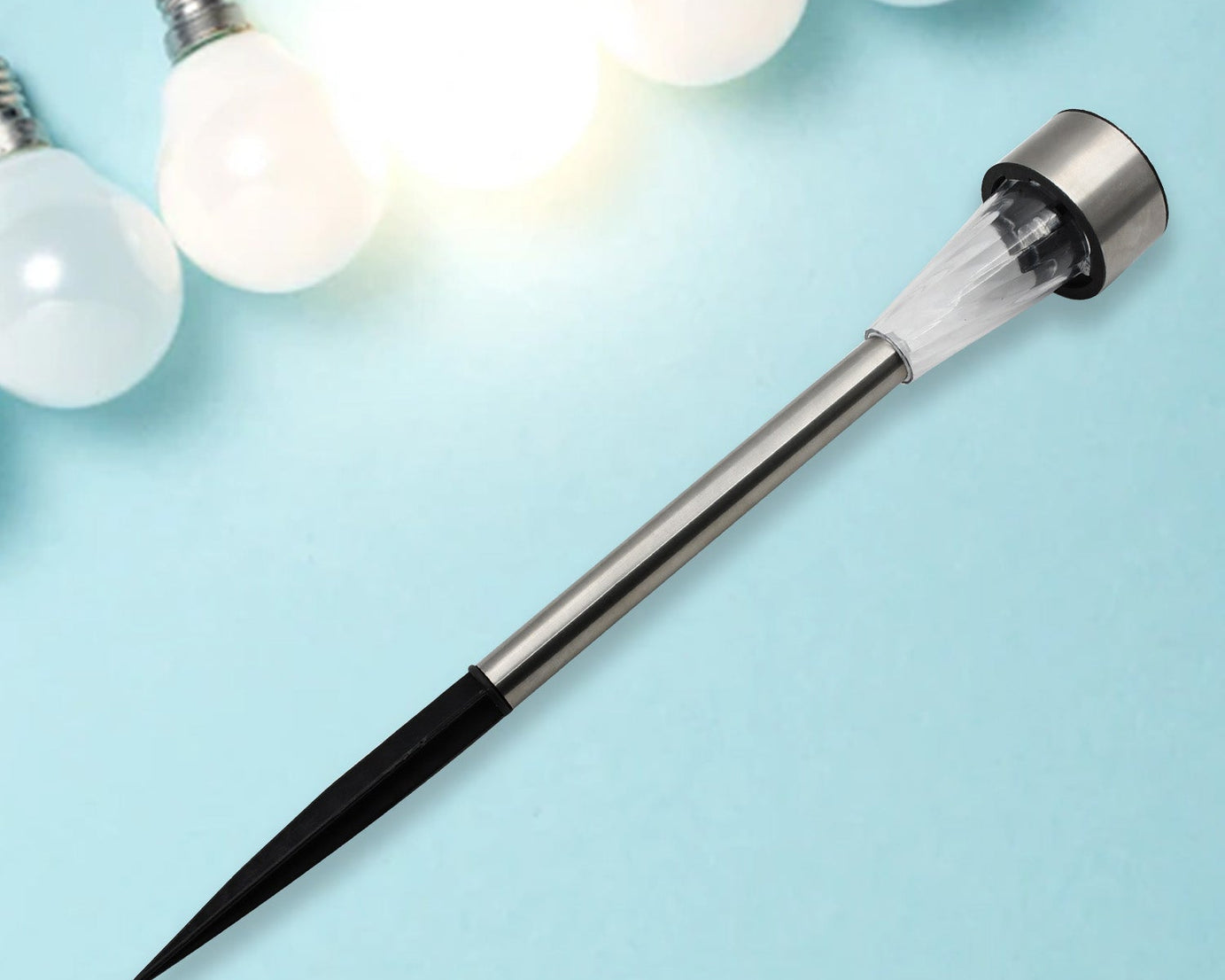 Solar Panel Led Spike Spot Light Landscape Garden Yard Path Lawn Outdors Solar Lamps (MOQ :- 24)