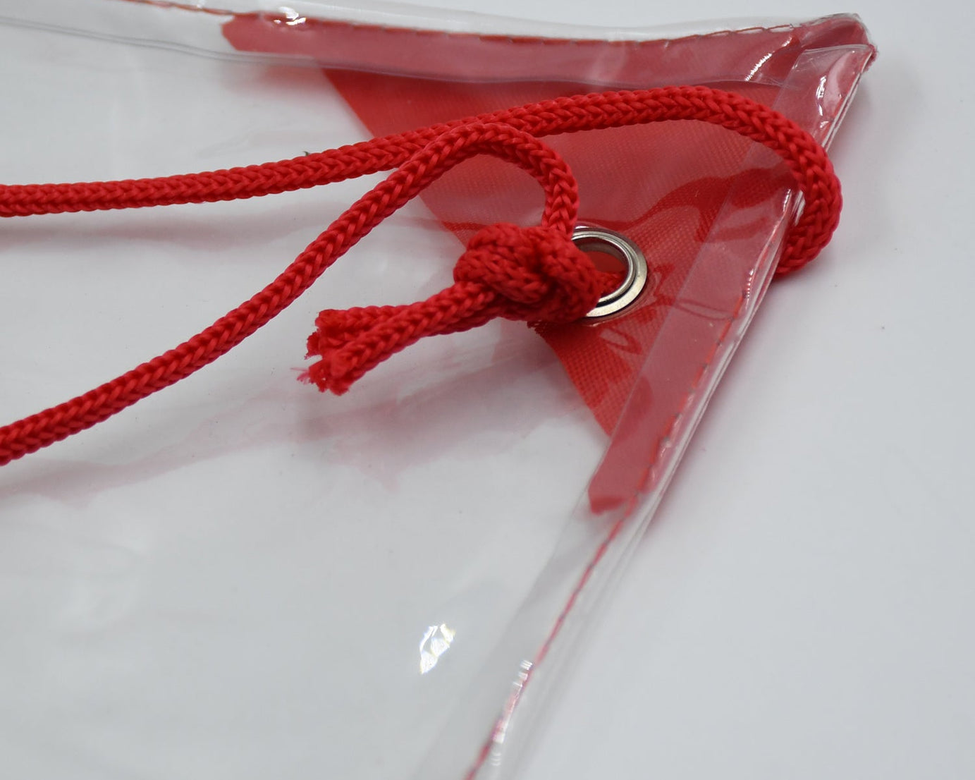 Plastic Waterproof Pouch Transparent Stadium Bags Clear String Bag for Gym Concert Travel Beach Swimming Sport