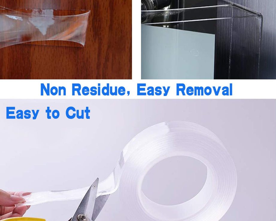 Washable nano tape, multipurpose use