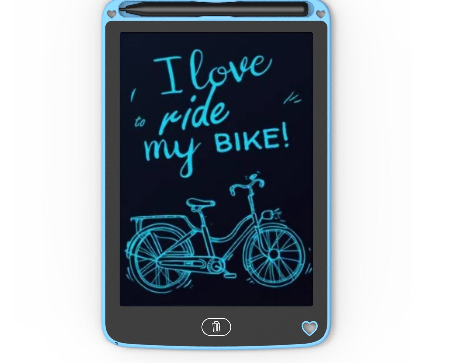 Portable LCD Writing Board Slate Drawing Record Notes Digital Notepad with Pen Handwriting Pad Paperless Graphic Tablet for Kids 12 inch