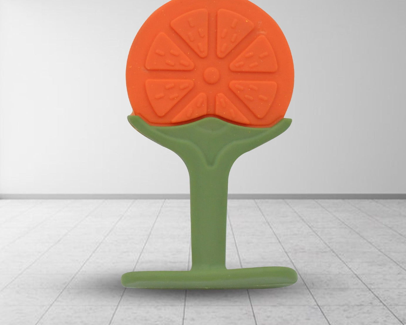 Baby Silicone Teether, Fruit Teether for Toddlers,100% Food Grade Silicone Teether, Non-Toxic & Latex Free Suitable for Kids Above 3 Months (1 Pc )