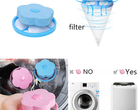 Bag for catching lint in washing machines.