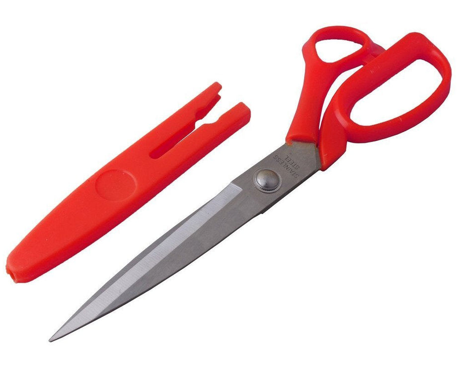 Scissors with protective cover, stainless steel