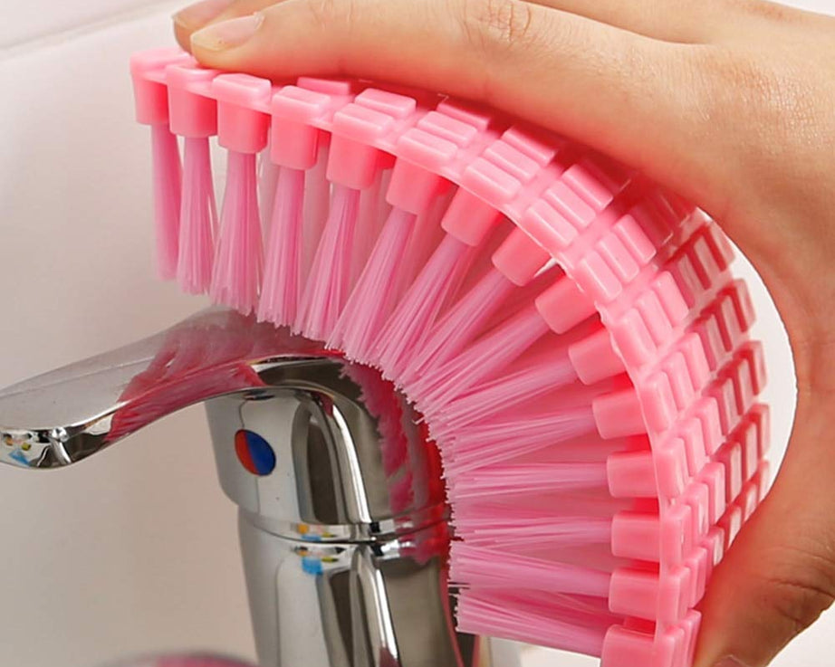 Flexible Plastic Cleaning Brush for Home, Kitchen and Bathroom,