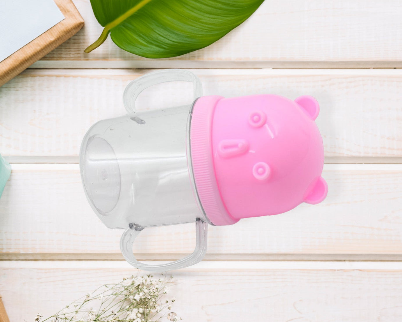 Baby Milk Mug Sippy Cup Baby Mug, Leakproof, Mug For Kids Lightweight, Nursing, Dishwasher Safe Mug (250 Ml / 1 Pc)