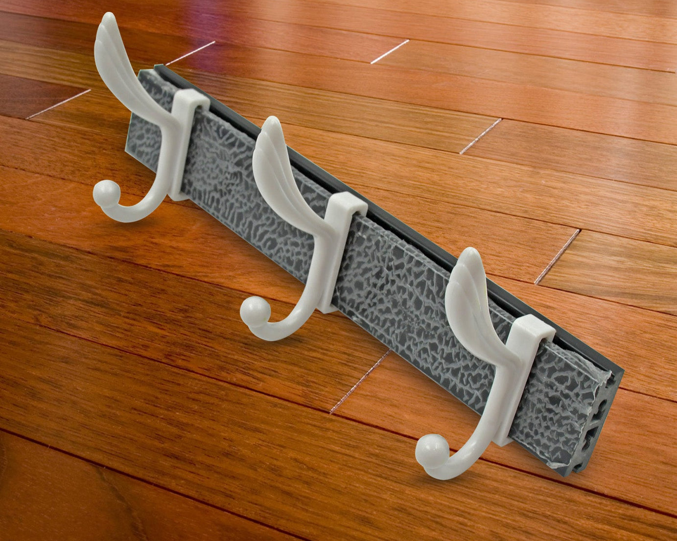 Cloth hanger, Wall Door Hooks Rail for Hanging Clothes for Hanging Hook Rack Rail, Extra Long Coat Hanger Wall Mount for Clothes, Jacket, Hats, 6 Hook