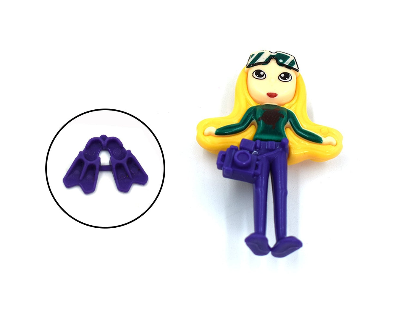 Jalpari mermaid doll with colorful design