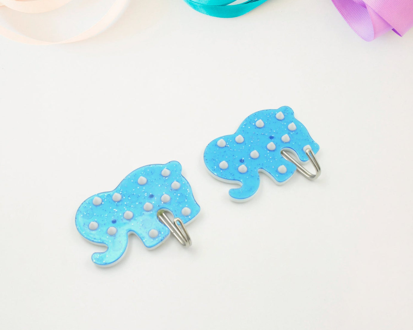 Strong Self-Adhesive Hooks (2 Pc): Heavy Duty, Waterproof, Multipurpose