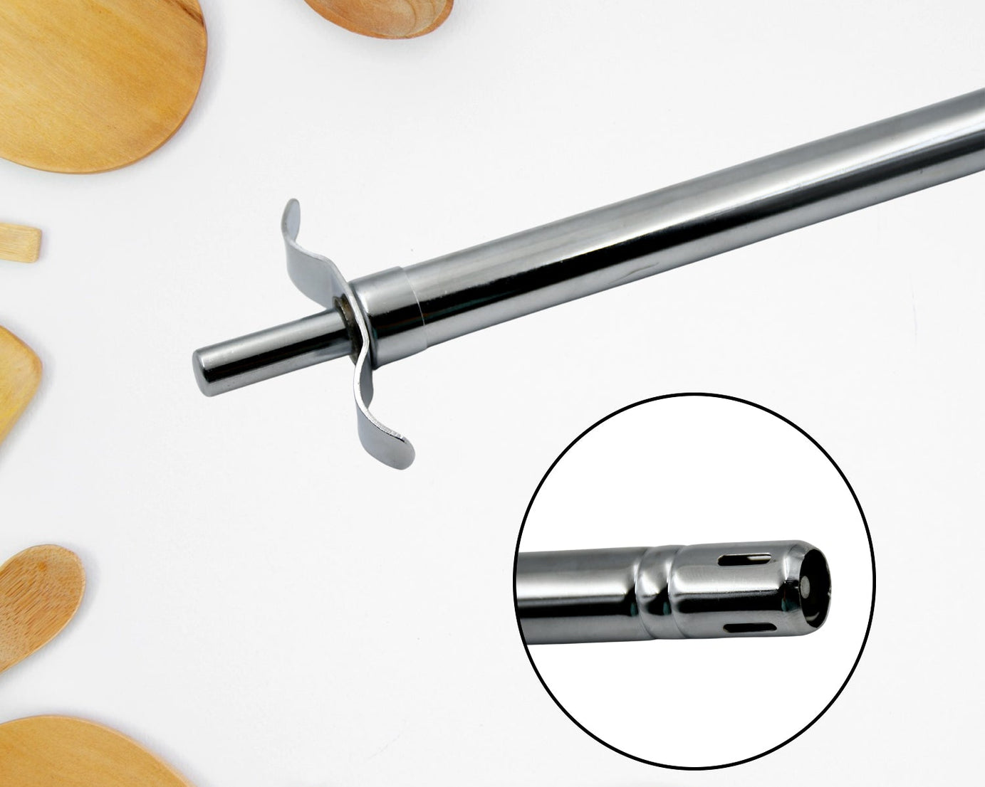 Big Stainless Steel Gas Lighter for Kitchen Gas Stove, Long Spark Lighter for Kitchen Stove, Unbreakable Lighters for Gas Stoves, Restaurants & Kitchen (31 Cm / 1 Pc)