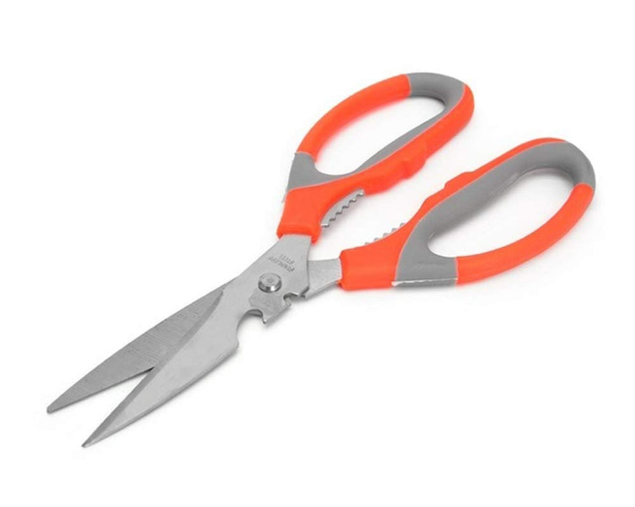 SpaceMulti-Function Kitchen Scissors for Veggies, Meat & Seafood with Bottle Opener