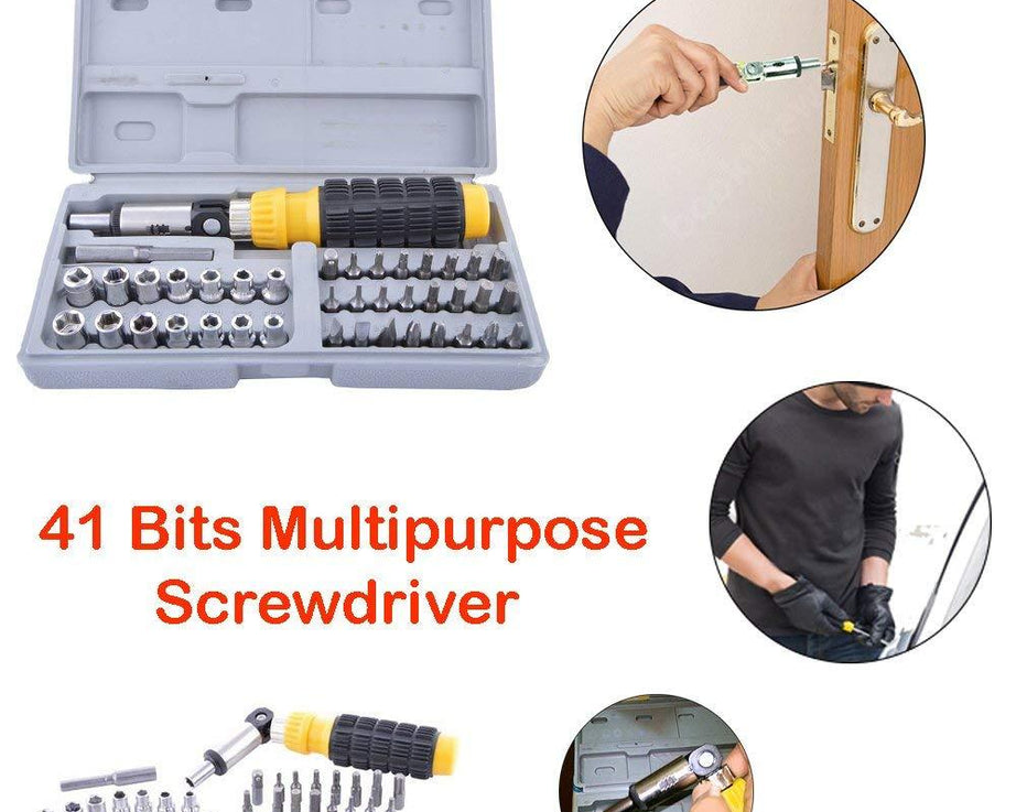 Detailed view of socket and screwdriver tools