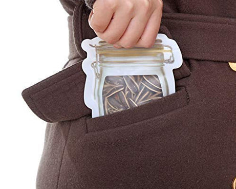 Transparent zip pouch