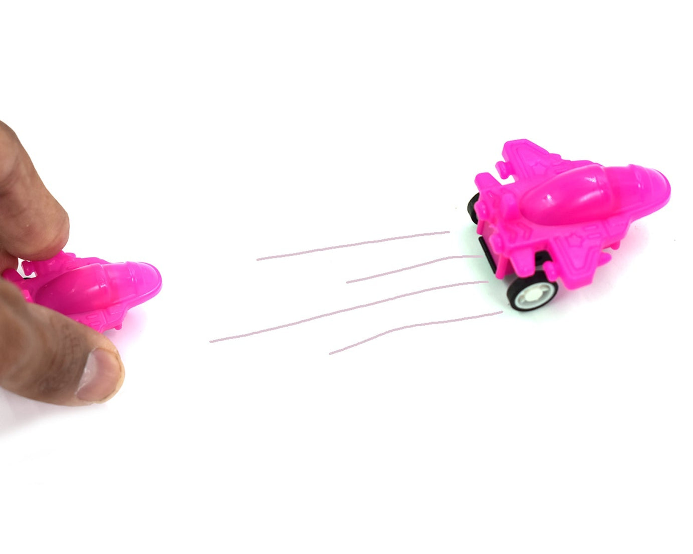 Pull back mini plane toy for kids