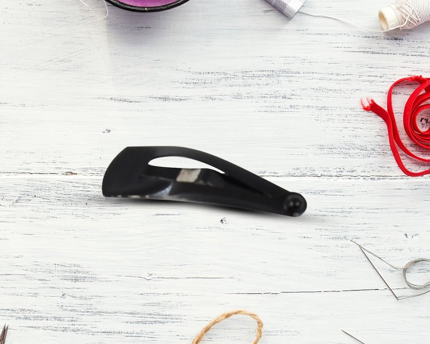 Metal Tik Tak Hair Clips (12 Pcs Set)