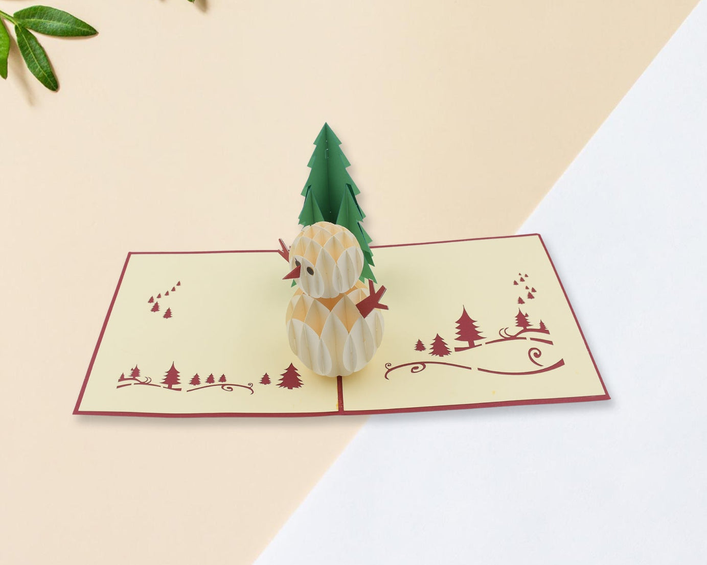 3D Pop-Up Greeting Card (1 Pc): Birthday, Love, Christmas