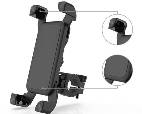 Anti-shake bike phone mount