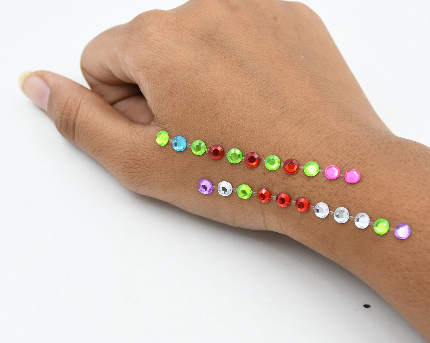 SpaceSelf Adhesive Multi Size Shaped Shining Stones Crystals Stickers For Art & Craft, Mobile Phone Decoration, Jewelery Making, School Projects, Creative Work