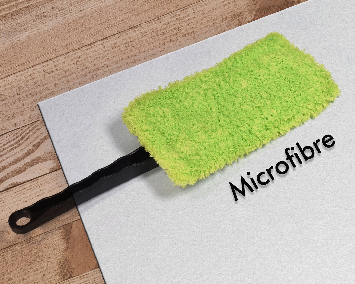 Large microfiber car cleaning brush for efficient dusting