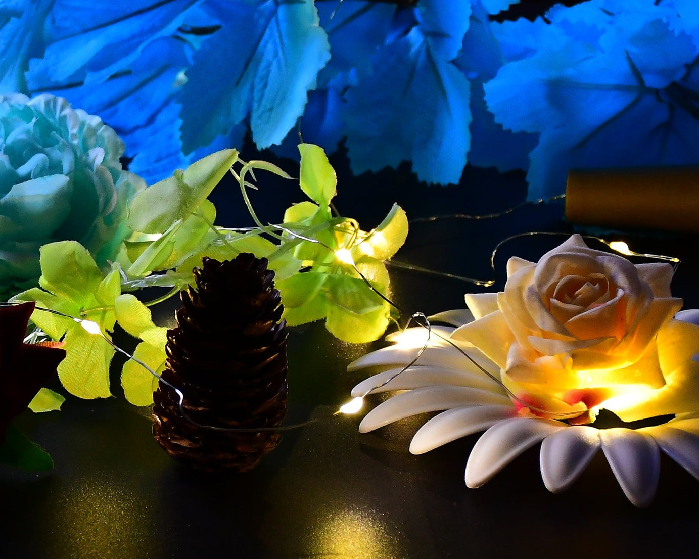 20 LED Wine Bottle Cork Lights Copper Wire String Lights, Battery Powered /  Wine Bottle Fairy Lights Bottle