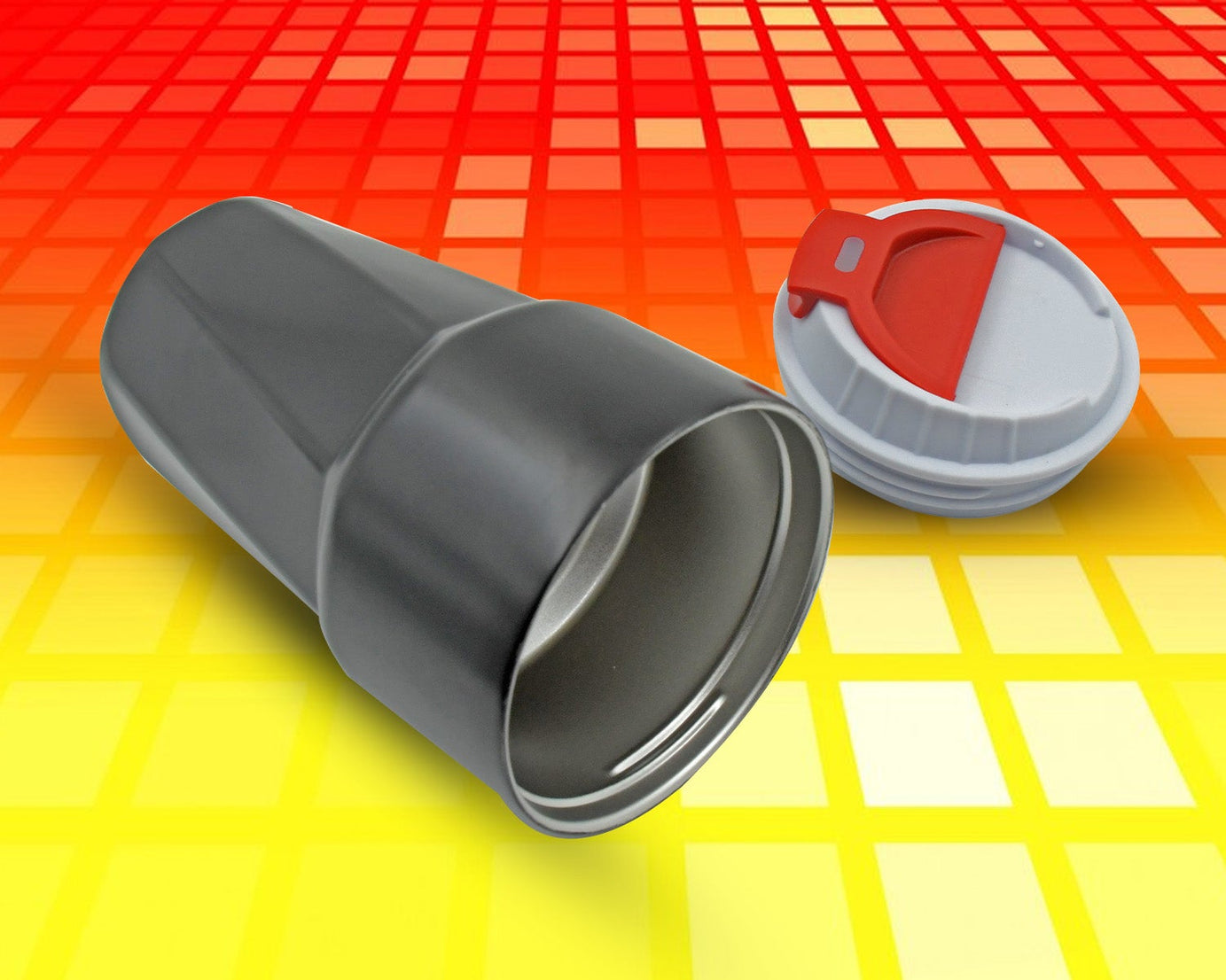 Stainless Steel Vacuum Insulated Travel Mug with Lid (1 Pc) - Coffee, Tea