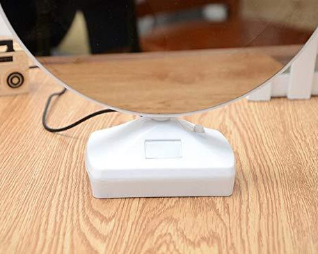 Plastic 2 in 1 Mirror Come Photo Frame with Led Light