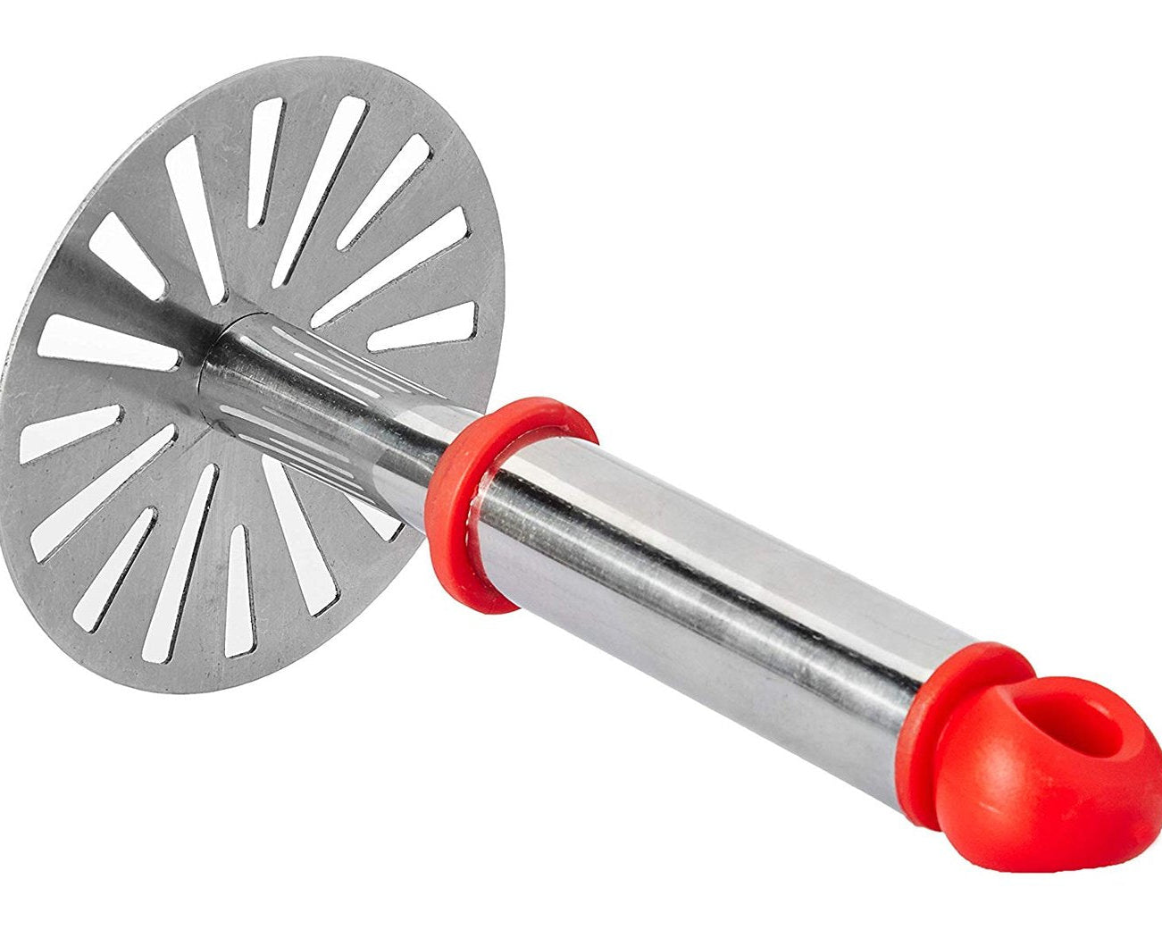 Stainless steel potato masher