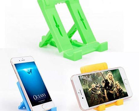 Foldable mobile stand with 4 adjustable steps