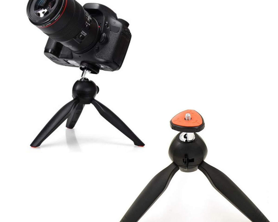 Close-up of mini tripod stand