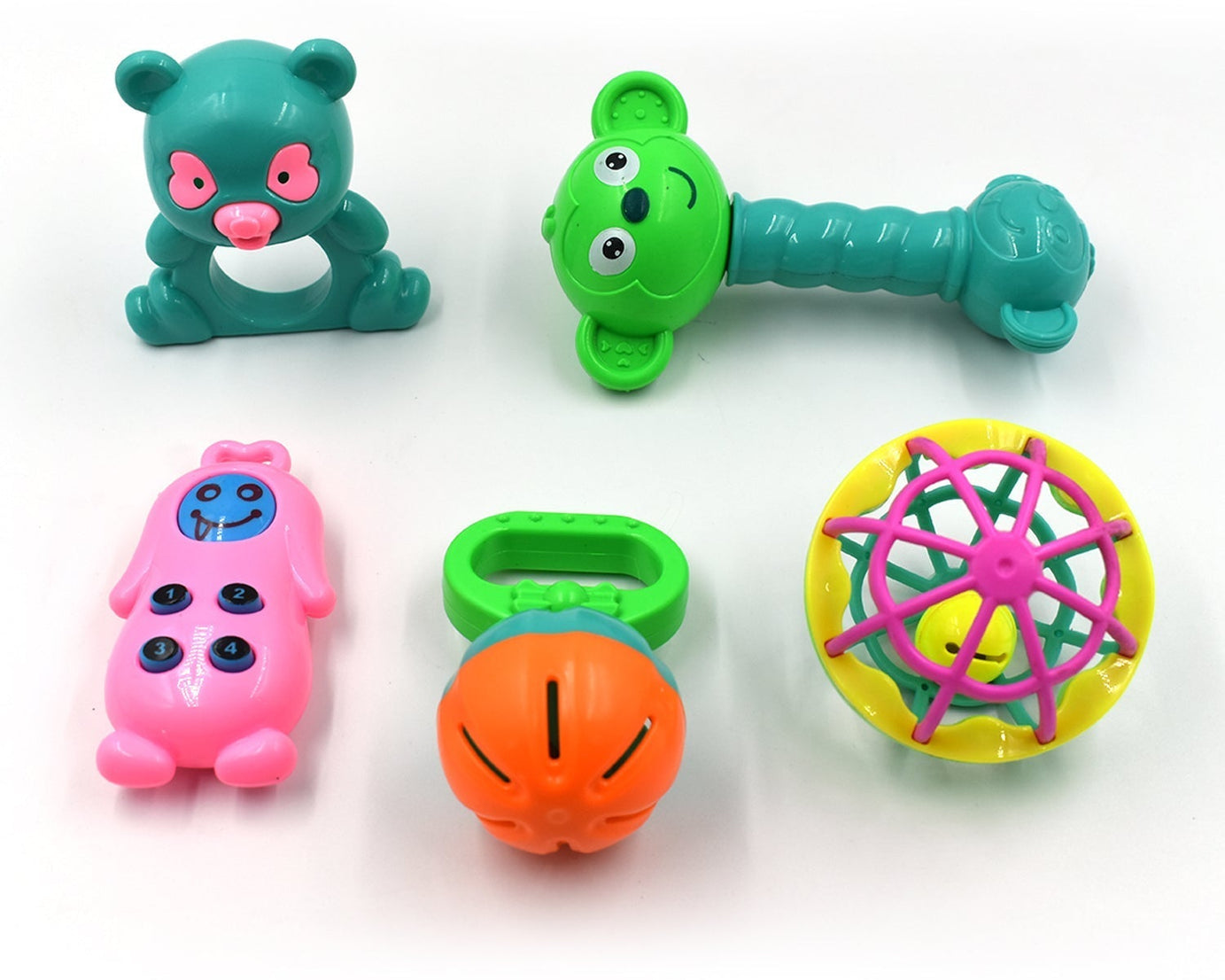 Rattles and toys for children