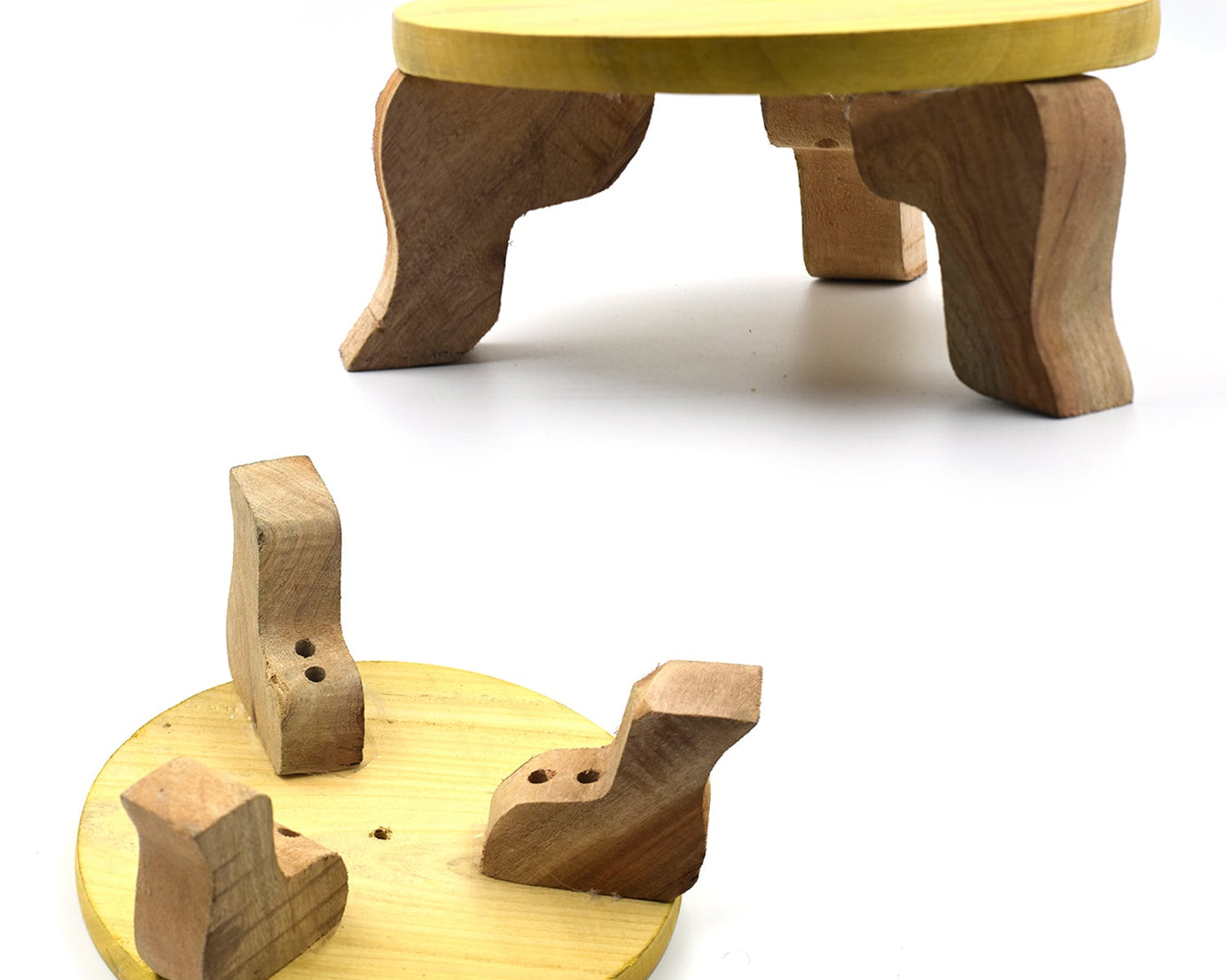 Durable wooden patala for various home kitchen uses, including making rotis