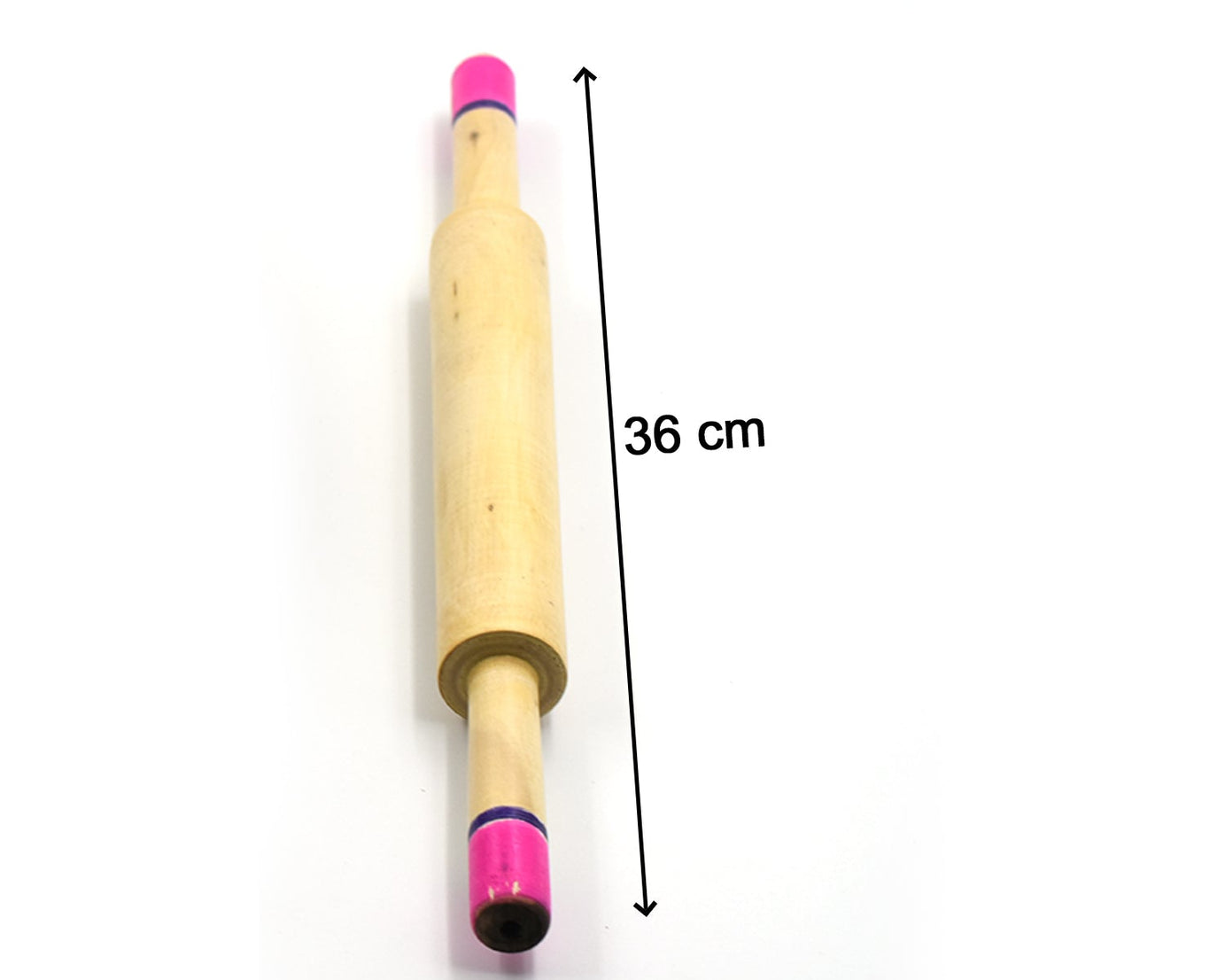 Classic wooden belan for efficient dough rolling and culinary use