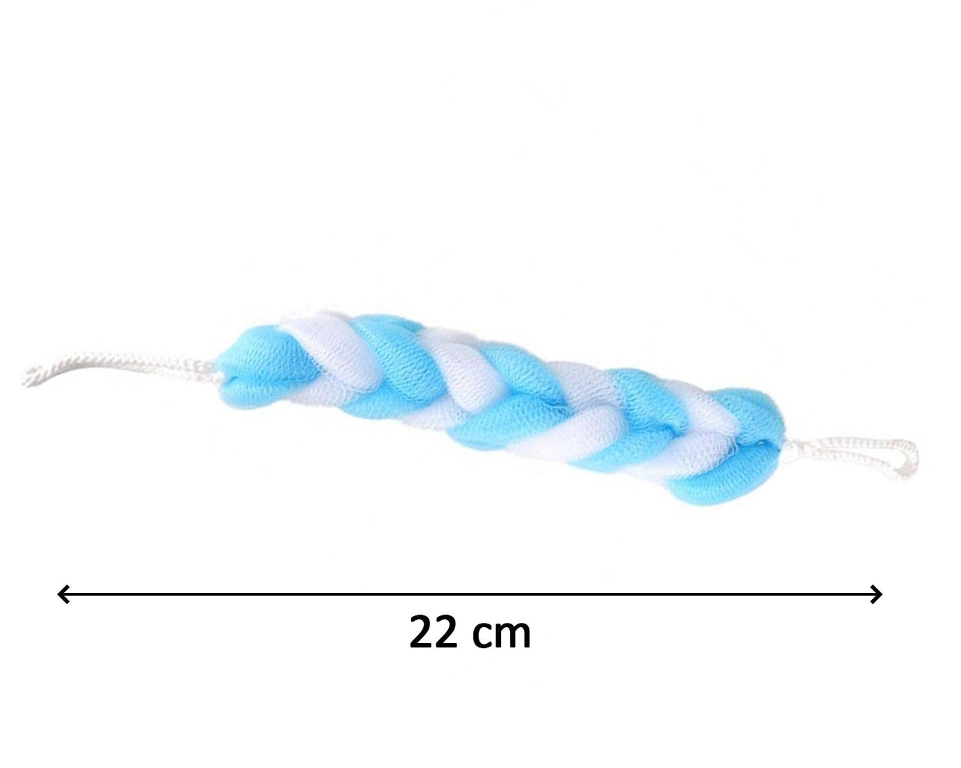 Small size bath scrubbers, pack of 6, for effective exfoliation and cleansing.
