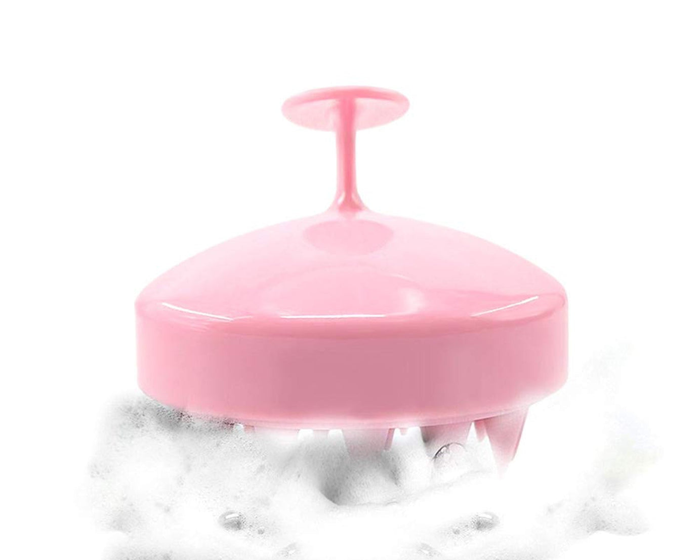 Adjustable hair scalp massager brush for shampooing, designed for effective scalp stimulation