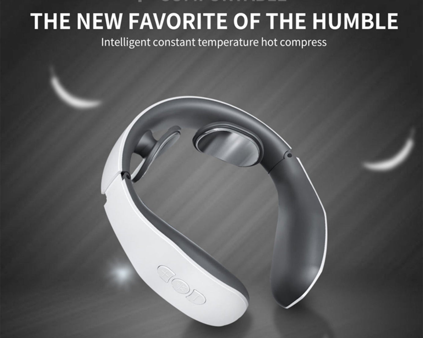 Neck massager for relieving deep tissue pain and promoting relaxation