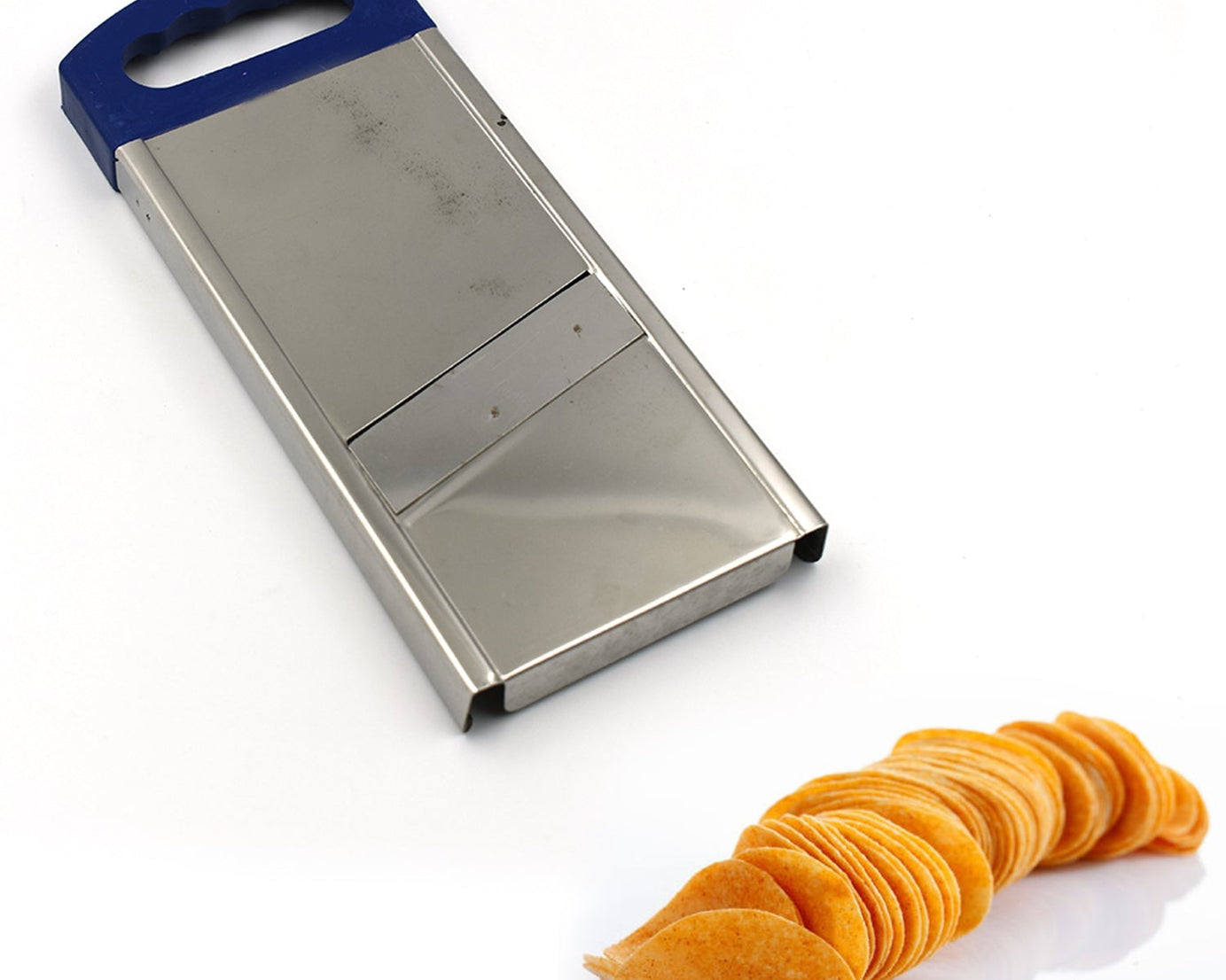 Plain potato slicer, essential for cutting and slicing potatoes in the kitchen.