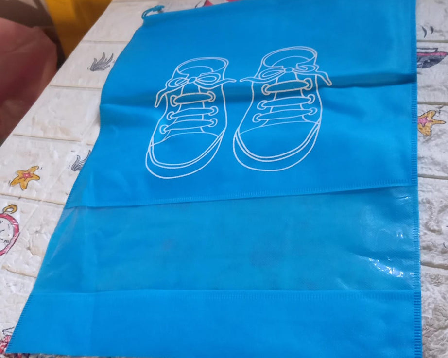 Beach Bag Shoes Storage Bag Closet Organizer Non-woven Travel Portable Bag Waterproof Pocket Clothing Classified Hanging Bag shoe bag luggage travel Portable Shoe Pouch Non Woven Transparent Window (1 Pc )