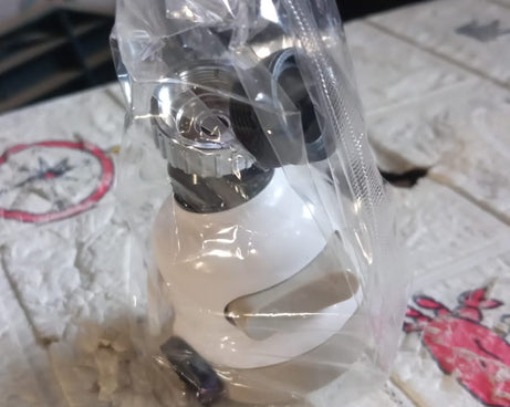 Faucet sprayer showing 3 modes and splash-proof design