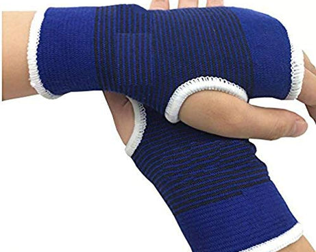 Palm support glove with hand grip, ideal for surgery and sports.