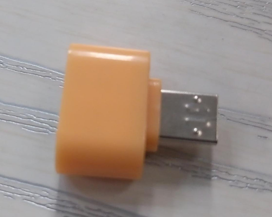 USB OTG adapter for Android devices.