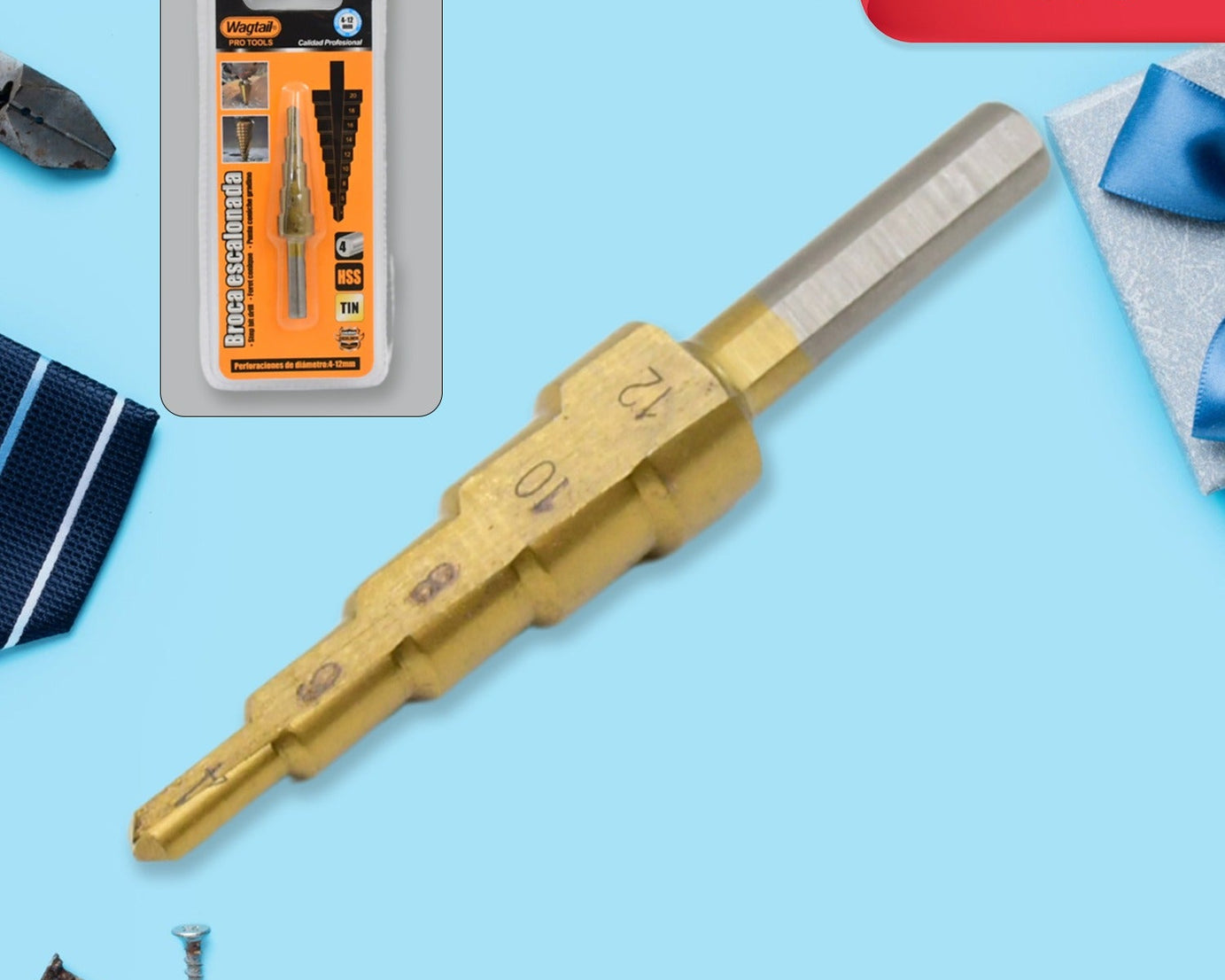 High-Speed Steel Step Drill Bit