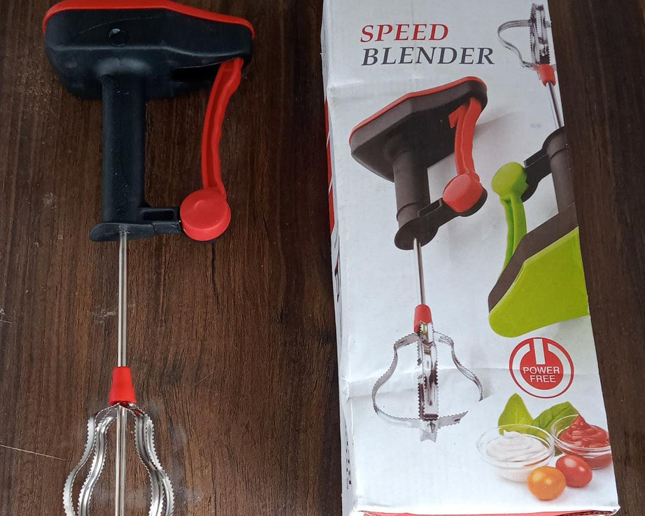 Compact blender, no power needed.