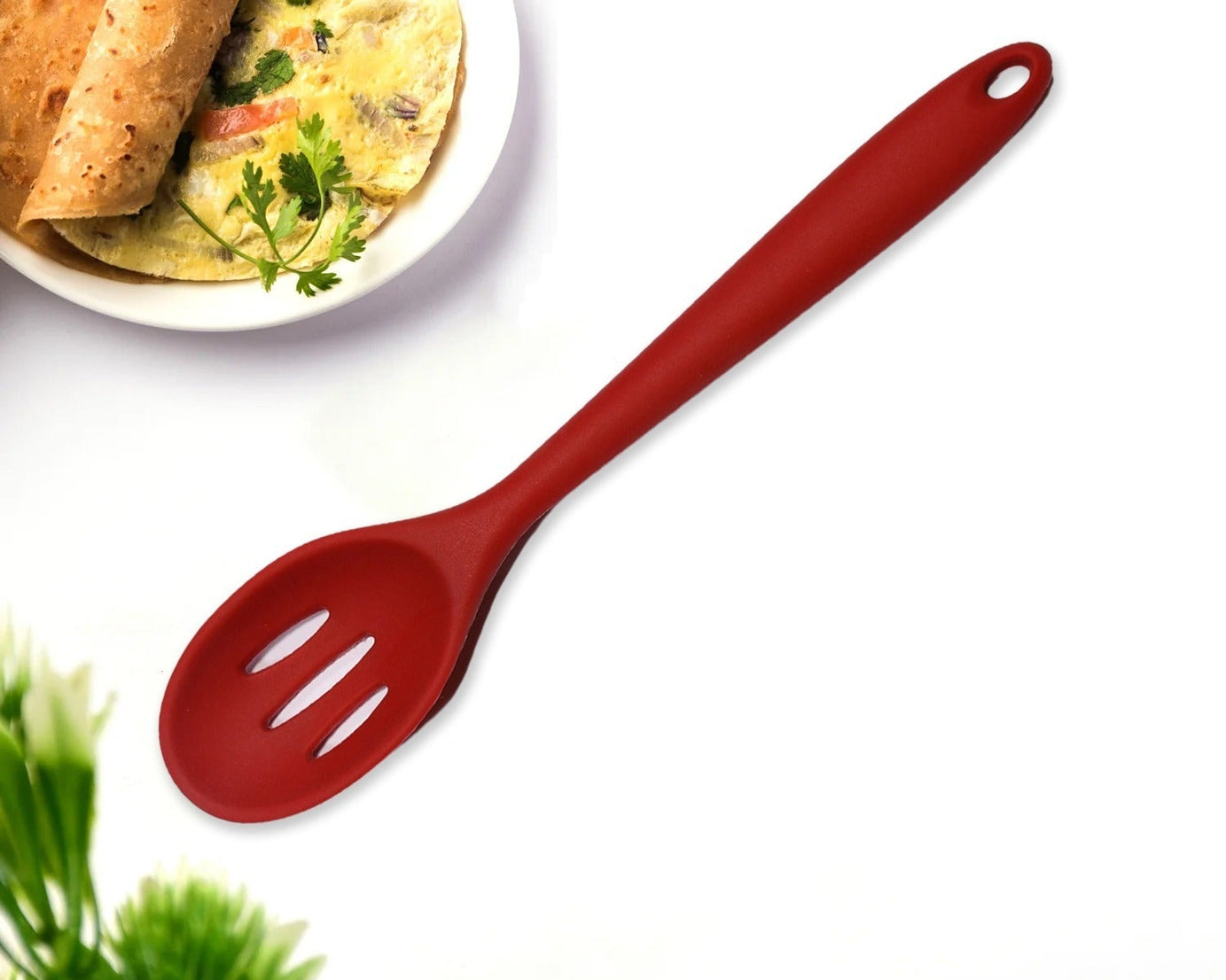 Non-stick silicone turner
