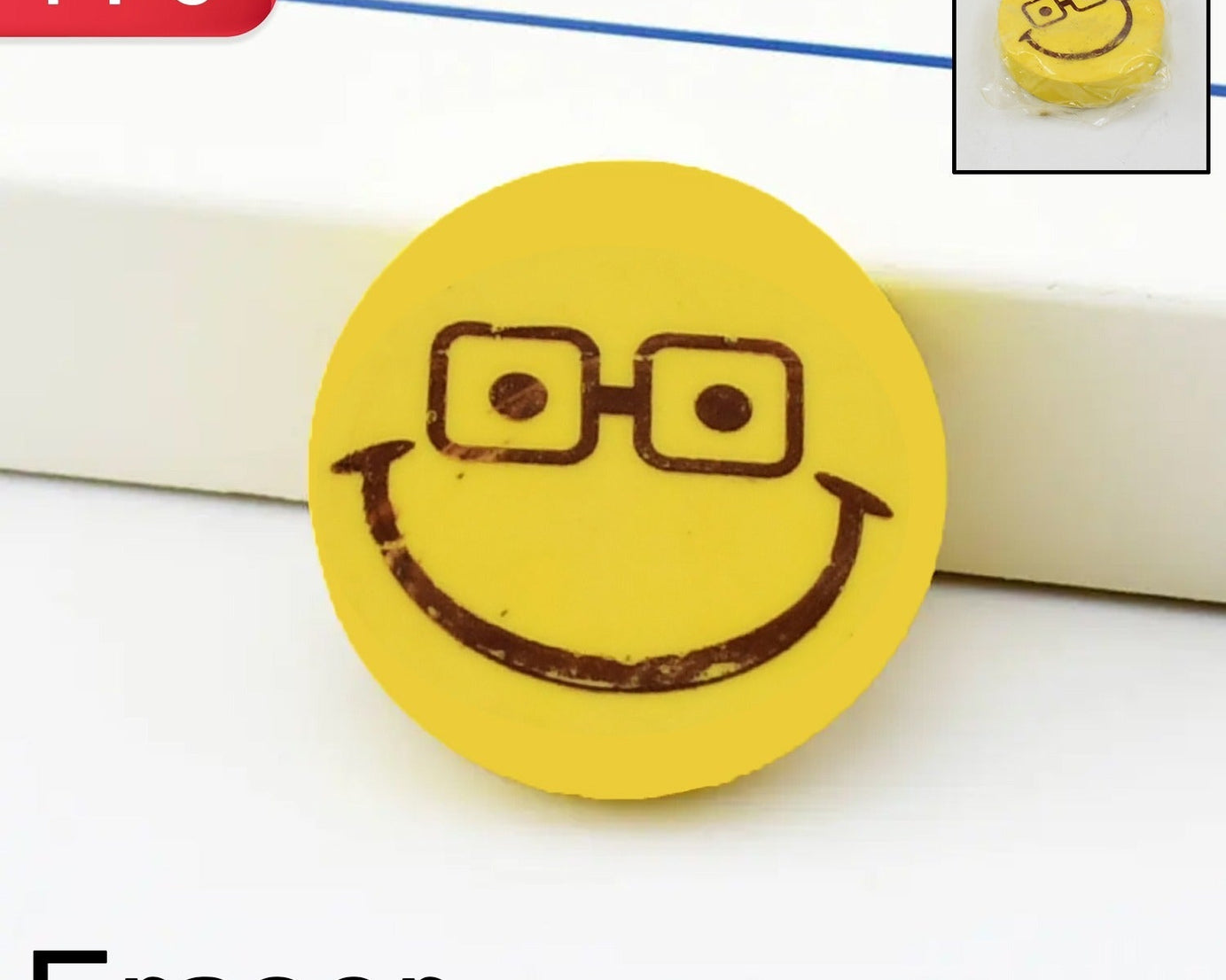 Smiley Design Eraser